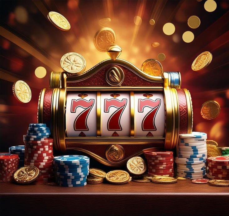 Mesin slot berwarna-warni dengan fitur bonus menarik yang memberikan hiburan bagi para pemain